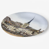 Borden voor het scènepapier van de Saumur River Ba Papieren Bordje (Gekanteld)