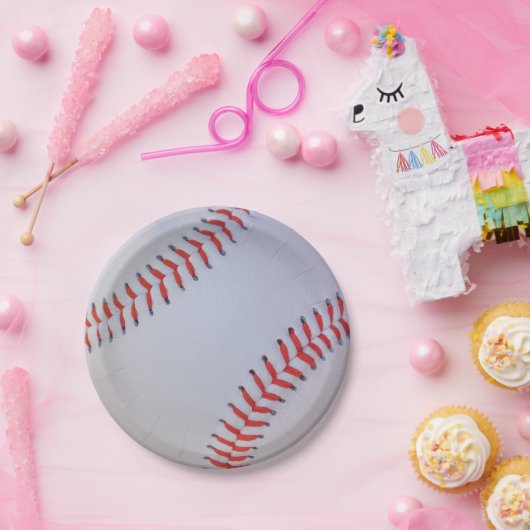 Borden voor honkbalpapier papieren bordje (Feest)