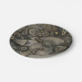 Borden voor  horlogebandmechanisme papieren bordje (Gekanteld)