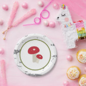 Borden voor houtwiekpapier papieren bordje (Feest)