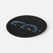 Borden voor hybride auto-instrumentclusterpapier papieren bordje (Gekanteld)