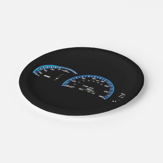 Borden voor hybride auto-instrumentclusterpapier papieren bordje (Gekanteld)