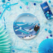 Borden voor inkrimpend papier papieren bordje (Feest)