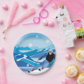 Borden voor inkrimpend papier papieren bordje (Feest)