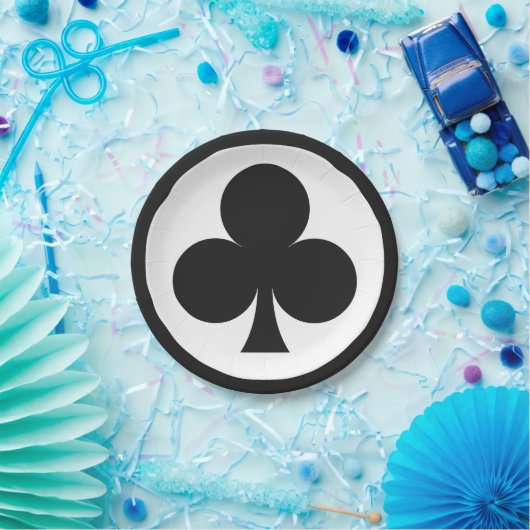 Borden voor kaartafspeelpapier - Club Papieren Bordje (Feest)