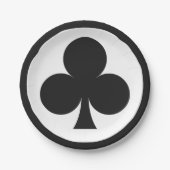 Borden voor kaartafspeelpapier - Club Papieren Bordje (Voorkant)