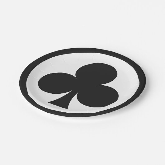 Borden voor kaartafspeelpapier - Club Papieren Bordje (Gekanteld)