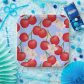 Borden voor kerselpapier papieren bordje (Feest)