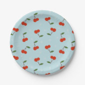 Borden voor kerselpapier papieren bordje (Voorkant)