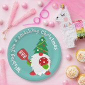 🎅 Borden voor kerstcadeaubonpapier Papieren Bordje (Feest)