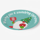 🎅 Borden voor kerstcadeaubonpapier Papieren Bordje (Gekanteld)