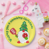 🎅 Borden voor kerstcadeaubonpapier Papieren Bordje (Feest)