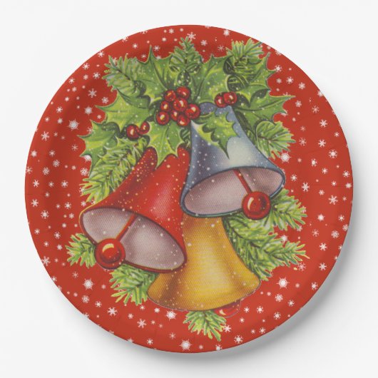 Borden voor kerstcadeaupapier papieren bordje (Voorkant)