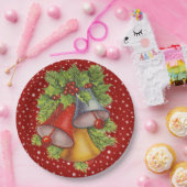 Borden voor kerstcadeaupapier papieren bordje (Feest)