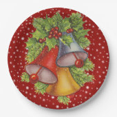 Borden voor kerstcadeaupapier papieren bordje (Voorkant)