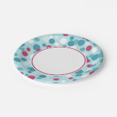 Borden voor kerstcadeaupapier papieren bordje (Gekanteld)