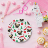 Borden voor kerstcadeaupapier papieren bordje (Feest)