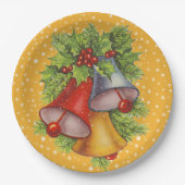 Borden voor kerstcadeaupapier papieren bordje (Voorkant)