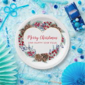 Borden voor kerstcadeaupapier papieren bordje (Feest)