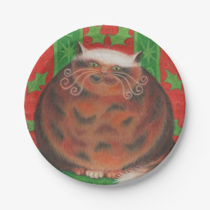Borden voor kerstcadeaupapier papieren bordje