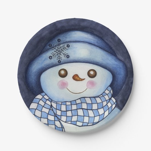 Borden voor kerstfeestartikelen papieren bordje (Voorkant)