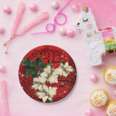 Borden voor kerstfeestartikelen papieren bordje (Feest)