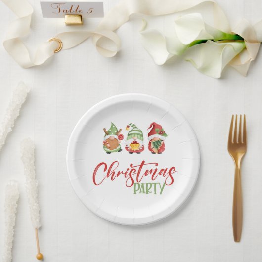 Borden voor kerstfeestartikelen papieren bordje (Huwelijk)