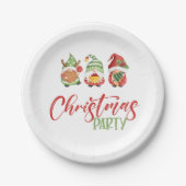 Borden voor kerstfeestartikelen papieren bordje (Voorkant)