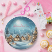 Borden voor kerstfeestartikelen papieren bordje (Feest)