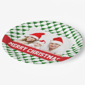 Borden voor kerstfotofeesten papieren bordje (Gekanteld)