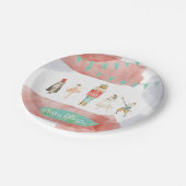 Borden voor kerstmis papieren bordje (Gekanteld)