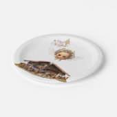 Borden voor kerstpapier, Angel, Jezus Christus Papieren Bordje (Gekanteld)