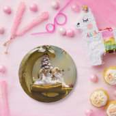 Borden voor kerstpapier, Angel Papieren Bordje (Feest)