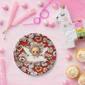 Borden voor kerstpapier, Angel Papieren Bordje (Feest)