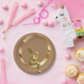 Borden voor kerstpapier, Angel Papieren Bordje (Feest)