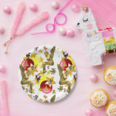 Borden voor kerstpapier, Angels Papieren Bordje (Feest)