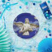 Borden voor kerstpapier, Angels Papieren Bordje (Feest)