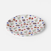 Borden voor kerstpapier, kerstboom papieren bordje (Gekanteld)