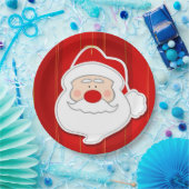 Borden voor kerstpapier/kerstcadeaubont papieren bordje (Feest)