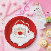 Borden voor kerstpapier/kerstcadeaubont papieren bordje (Feest)