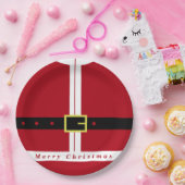 Borden voor kerstpapier met kerstcadeaudesign papieren bordje (Feest)