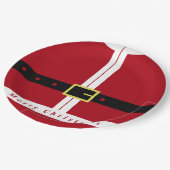 Borden voor kerstpapier met kerstcadeaudesign papieren bordje (Gekanteld)