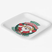 Borden voor kerstpapier papieren bordje (Gebogen)