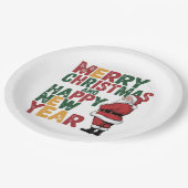 Borden voor kerstpapier papieren bordje (Gekanteld)