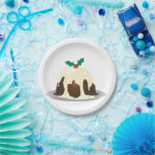 Borden voor kerstpapier papieren bordje (Feest)