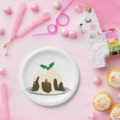 Borden voor kerstpapier papieren bordje (Feest)