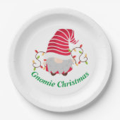 Borden voor kerstpapier papieren bordje (Voorkant)