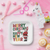 Borden voor kerstpapier papieren bordje (Feest)