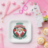 Borden voor kerstpapier papieren bordje (Feest)