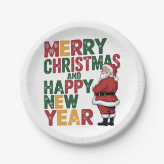 Borden voor kerstpapier papieren bordje